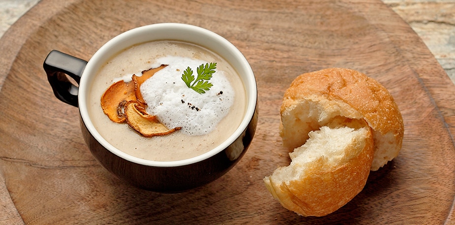 卡布奇諾牛肝菌奶油濃湯