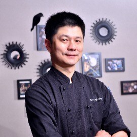 ▲布納咖啡館主廚 蔡勝鴻 ▲布納咖啡館主廚 蔡勝鴻