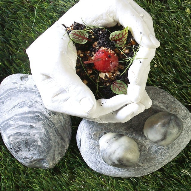 大廚的沙拉擺盤藝術:君品酒店王輔立主廚示範(上篇) 大廚的沙拉擺盤藝術:君品酒店王輔立主廚示範(上篇)