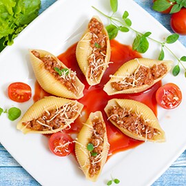 1. Creamy Stuffed Shells 1. Creamy Stuffed Shells