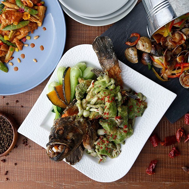 看見主廚的潮醬煮意:椒麻青醬