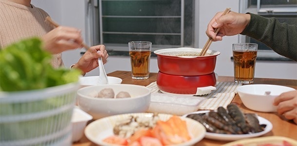 因應用餐人數設計不同火鍋套餐 因應用餐人數設計不同火鍋套餐