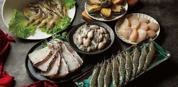 海鮮類採新鮮進貨,美味無可挑剔。(圖片提供:饗麻饗辣) 海鮮類採新鮮進貨,美味無可挑剔。(圖片提供:饗麻饗辣)