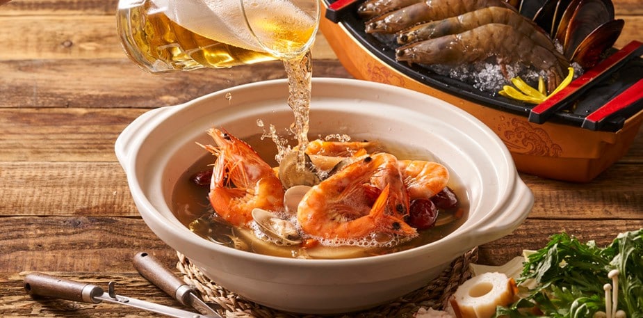 嗅覺、味覺都爽快 啤酒蝦風味鍋｜火鍋靈感湯頭系列