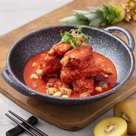 酸甜果汁燒腩排 酸甜果汁燒腩排