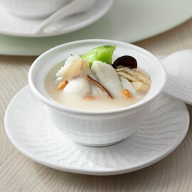 上湯花膠浸龍膽 上湯花膠浸龍膽