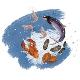 技巧4:低膽固醇清淡海鮮尤佳 技巧4:低膽固醇清淡海鮮尤佳