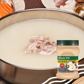 濃白高湯凍：製作醇厚肉味濃白湯底、白湯底菜餚調味