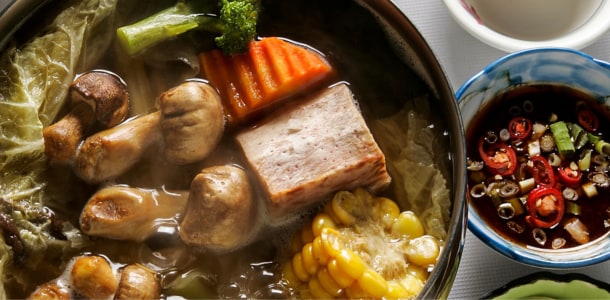 火鍋是最容易讓蔬食成為主角的一種形式。