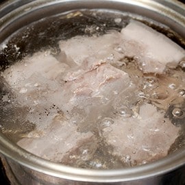 Tip 3. 高湯份量須蓋過食材 Tip 3. 高湯份量須蓋過食材