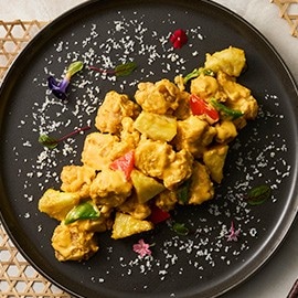 鳳梨金沙咕咾肉