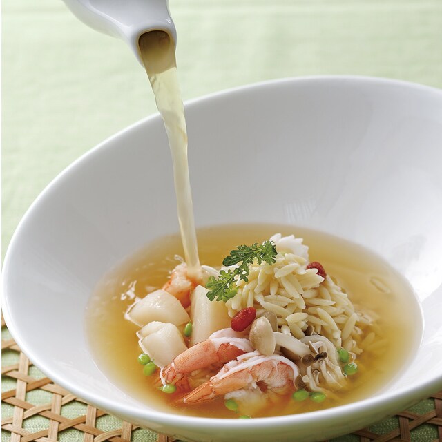 每週大廚上菜：茶湯海鮮泡飯