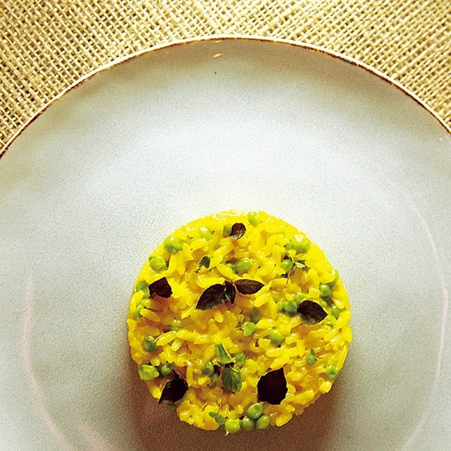 蔬食也能成為宴客菜Part 1-番紅花甜豆燉飯 蔬食也能成為宴客菜Part 1-番紅花甜豆燉飯