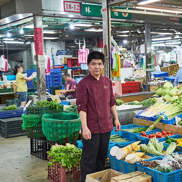 台北濱江市場，許多廚師固定尋寶的地方-大廚帶路