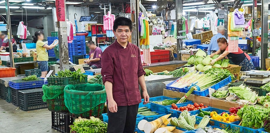 台北濱江市場，許多廚師固定尋寶的地方-大廚帶路