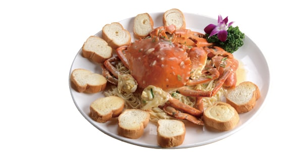 螃蟹料理示範3. 上湯奶油焗青蟹 螃蟹料理示範3. 上湯奶油焗青蟹
