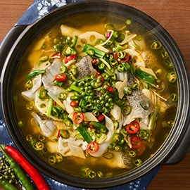 鮮麻辣藤椒魚火鍋 鮮麻辣藤椒魚火鍋