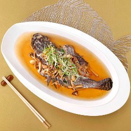 上湯蕈菇蒸時鮮 上湯蕈菇蒸時鮮