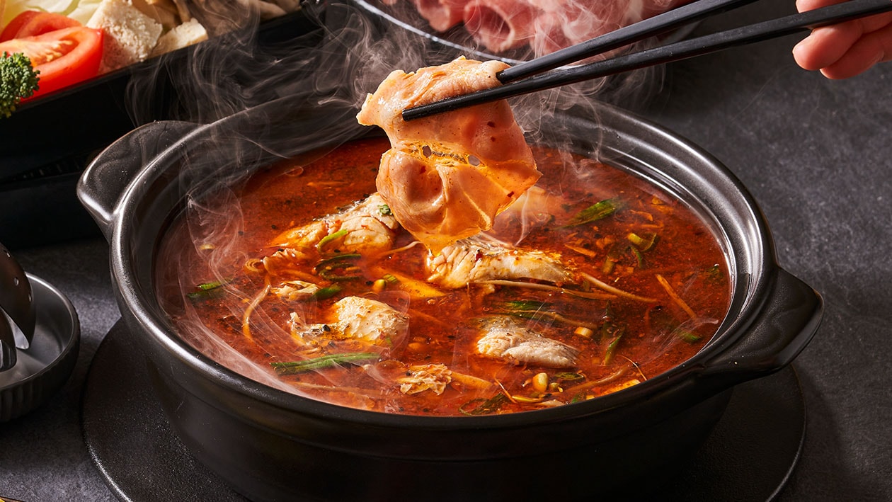 中式水煮魚鍋