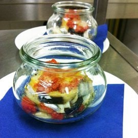 傳統焗烤西西里島馬茲拉茄子