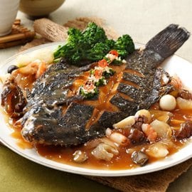 八味燒燴皇帝魚 八味燒燴皇帝魚