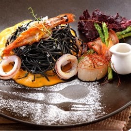 南瓜把了茄小妞義大利麵