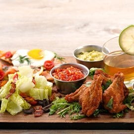 大西洋轟炸雞早午餐