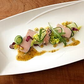 新越式油封鮪魚扁豆油醋沙拉