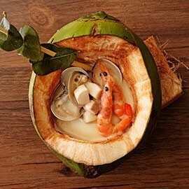 椰香辣味海鮮濃湯 椰香辣味海鮮濃湯