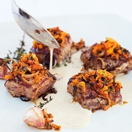 烤豬菲力配法式肉派 烤豬菲力配法式肉派