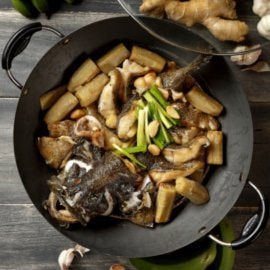 生香蕉清燜魚 生香蕉清燜魚