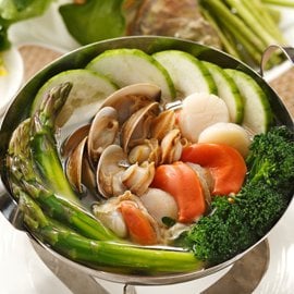 田園時蔬海貝燴