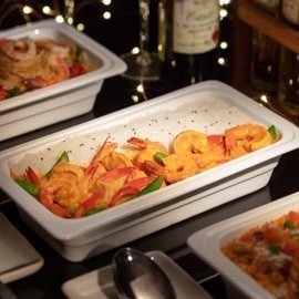 紅咖哩鮮蝦佐椰汁飯Buffet版 紅咖哩鮮蝦佐椰汁飯Buffet版