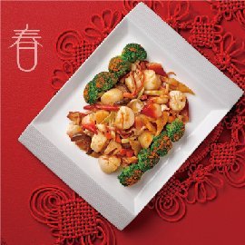 花開添富貴 青花菜炒雙脆 花開添富貴 青花菜炒雙脆