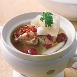 草花燉花膠子排