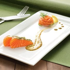 蒔蘿鮭魚佐蜜糖芥末汁		 蒔蘿鮭魚佐蜜糖芥末汁