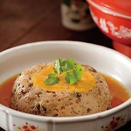蒸蛋黃肉 蒸蛋黃肉
