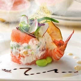 蘋果波本風味明蝦沙拉 蘋果波本風味明蝦沙拉