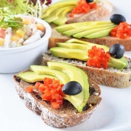 蟹肉沙拉三明治