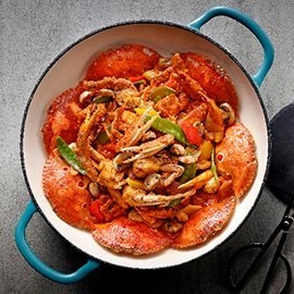 辣味巴黎奶油燴螃蟹 辣味巴黎奶油燴螃蟹