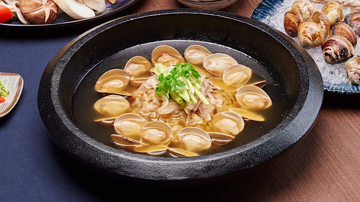 酸菜蛤蜊鍋