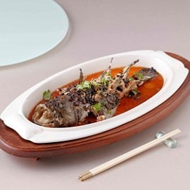 雙蠔橙欖蒸魚 雙蠔橙欖蒸魚