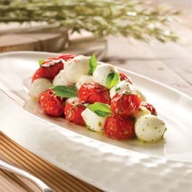 風乾蕃茄佐水牛起司