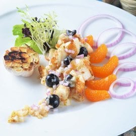 香橙鱈魚沙拉 香橙鱈魚沙拉