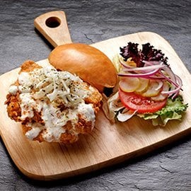 香檸雙味魚排堡				