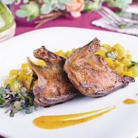 香煎乳鴿胸 香煎乳鴿胸